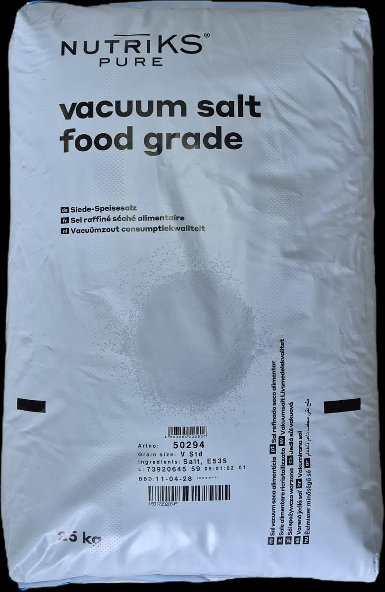 SEL FOOD GRADE 25KG                                                                                                                                                                                                                                                                                                                                                                                                                                                                                                                                                                                                                                                                                                                                                                                                              