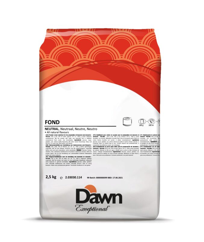 BAVAROIS NEUTRAL 2.5KG                                                                                                                                                                                                                                                                                                                                                                                                                                                                                                                                                                                                                                                                                                                                                                                                           