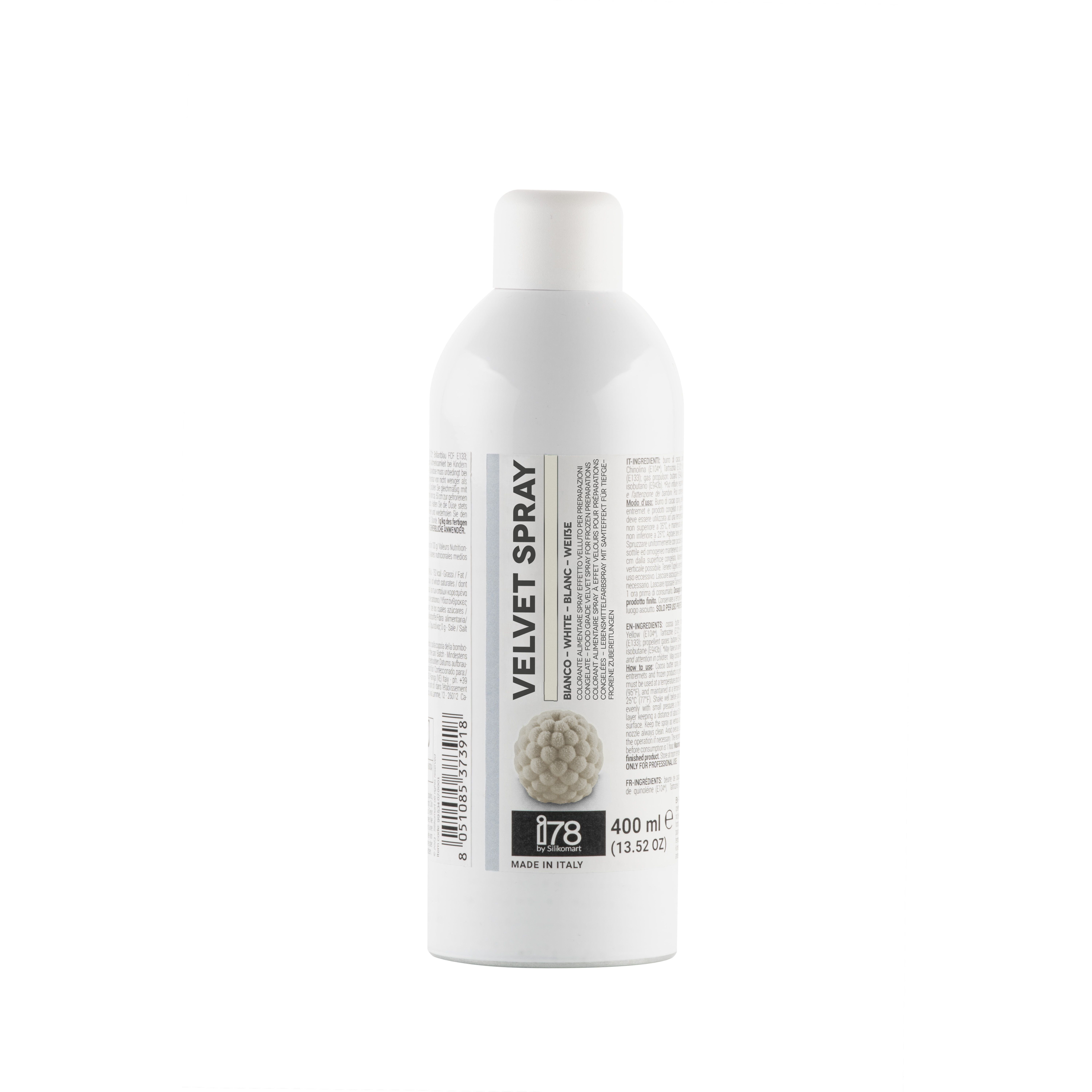SPRAY VELOURS BLANC 400ML                                                                                                                                                                                                                                                                                                                                                                                                                                                                                                                                                                                                                                                                                                                                                                                                        