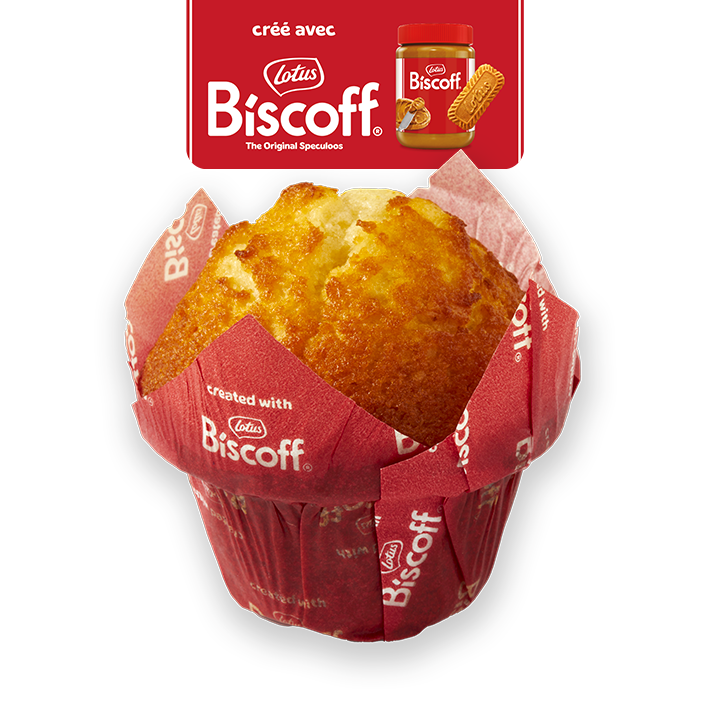 DELIFRANCE 19C58 MUFFIN LOTUS SPECULOOS 24 X 110GR                                                                                                                                                                                                                                                                                                                                                                                                                                                                                                                                                                                                                                                                                                                                                                               